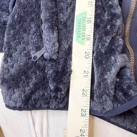 Columbia Women’s L Blue Fire Side II Sherpa Jacket Full-Zip Fleece Soft Cozy - Picture 7 of 8